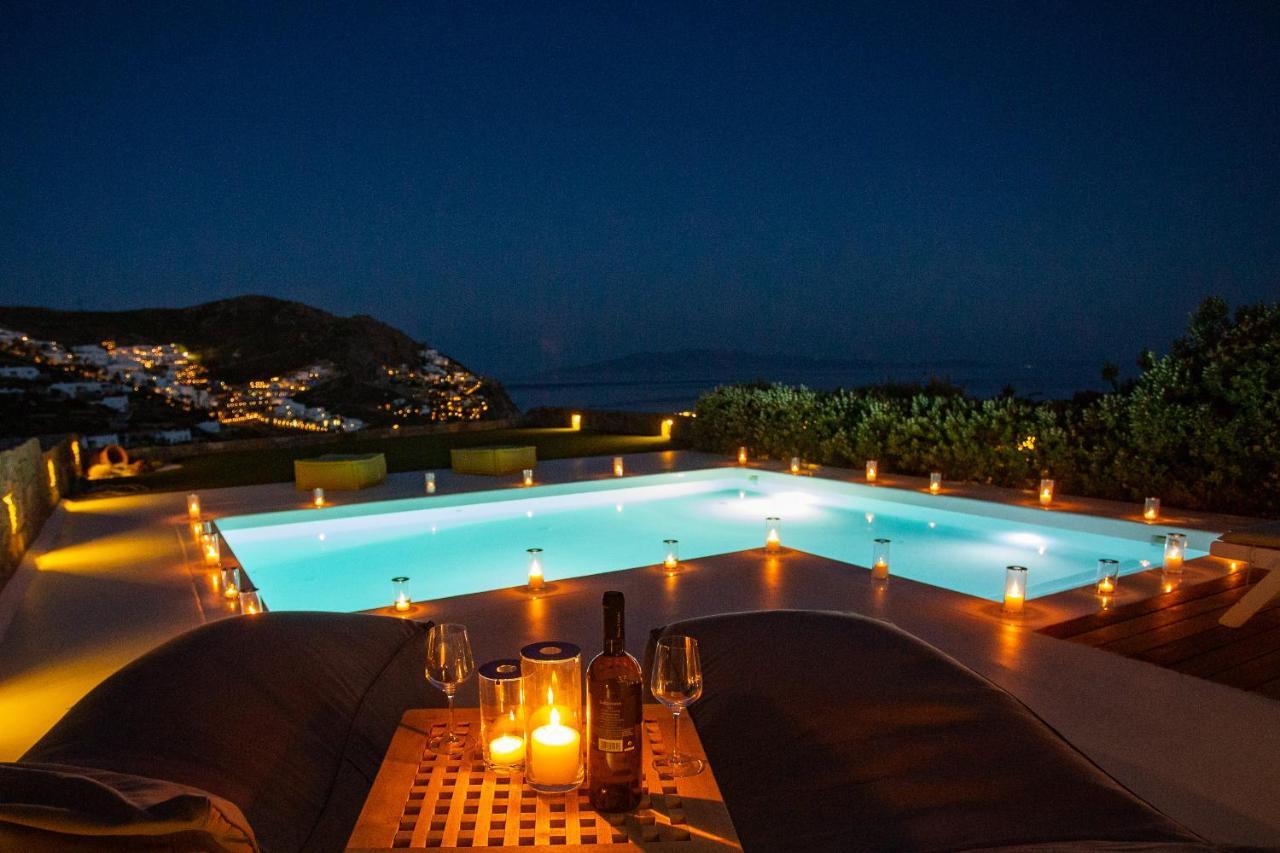 Villa Castalia By Thalassa Residence Mykonos Elia  Buitenkant foto