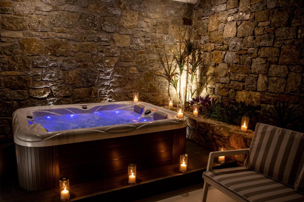 Villa Castalia By Thalassa Residence Mykonos Elia  Buitenkant foto