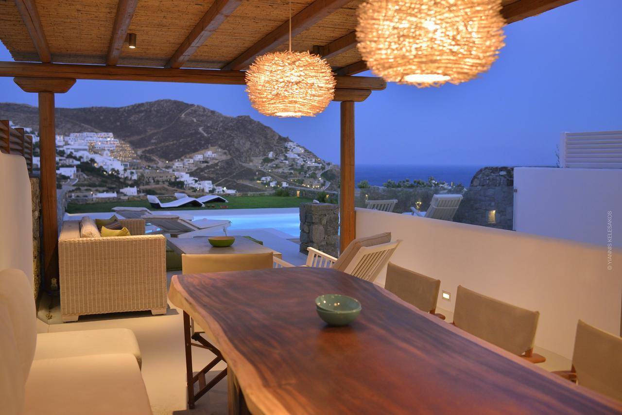 Villa Castalia By Thalassa Residence Mykonos Elia  Buitenkant foto