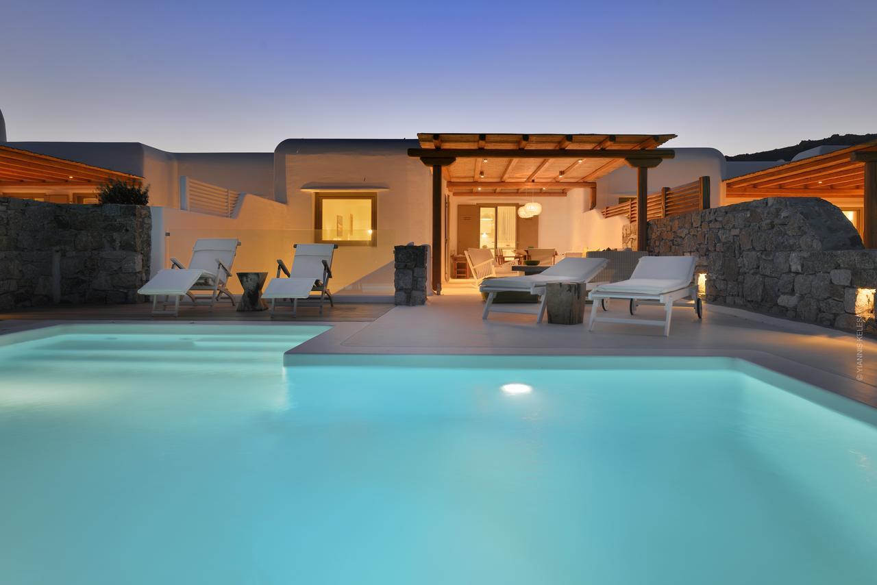 Villa Castalia By Thalassa Residence Mykonos Elia  Buitenkant foto