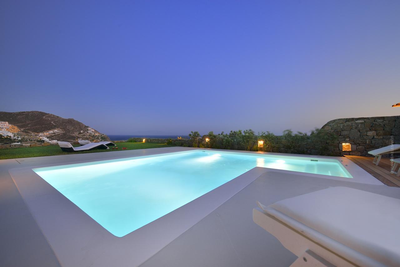 Villa Castalia By Thalassa Residence Mykonos Elia  Buitenkant foto