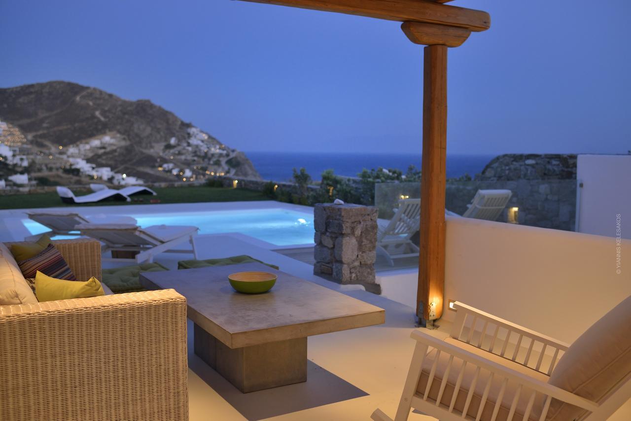 Villa Castalia By Thalassa Residence Mykonos Elia  Buitenkant foto
